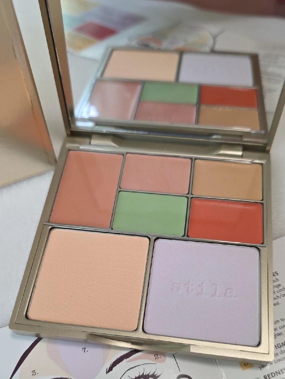 NIB Stila Correct & Perfect All In One Color Correcting Palette